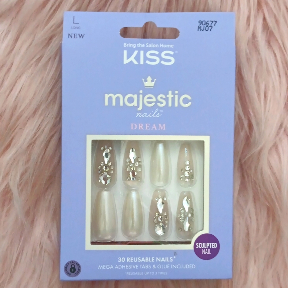 Brand New KISS MAJESTIC DREAM False Nails-L